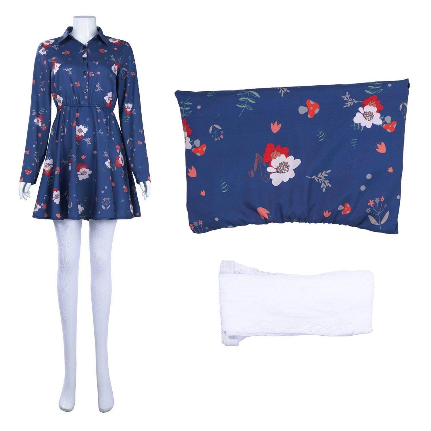 Harley Quinn Cosplay Dress Joker Folie A Deux Inspired Costume for Adults - zzcosplay