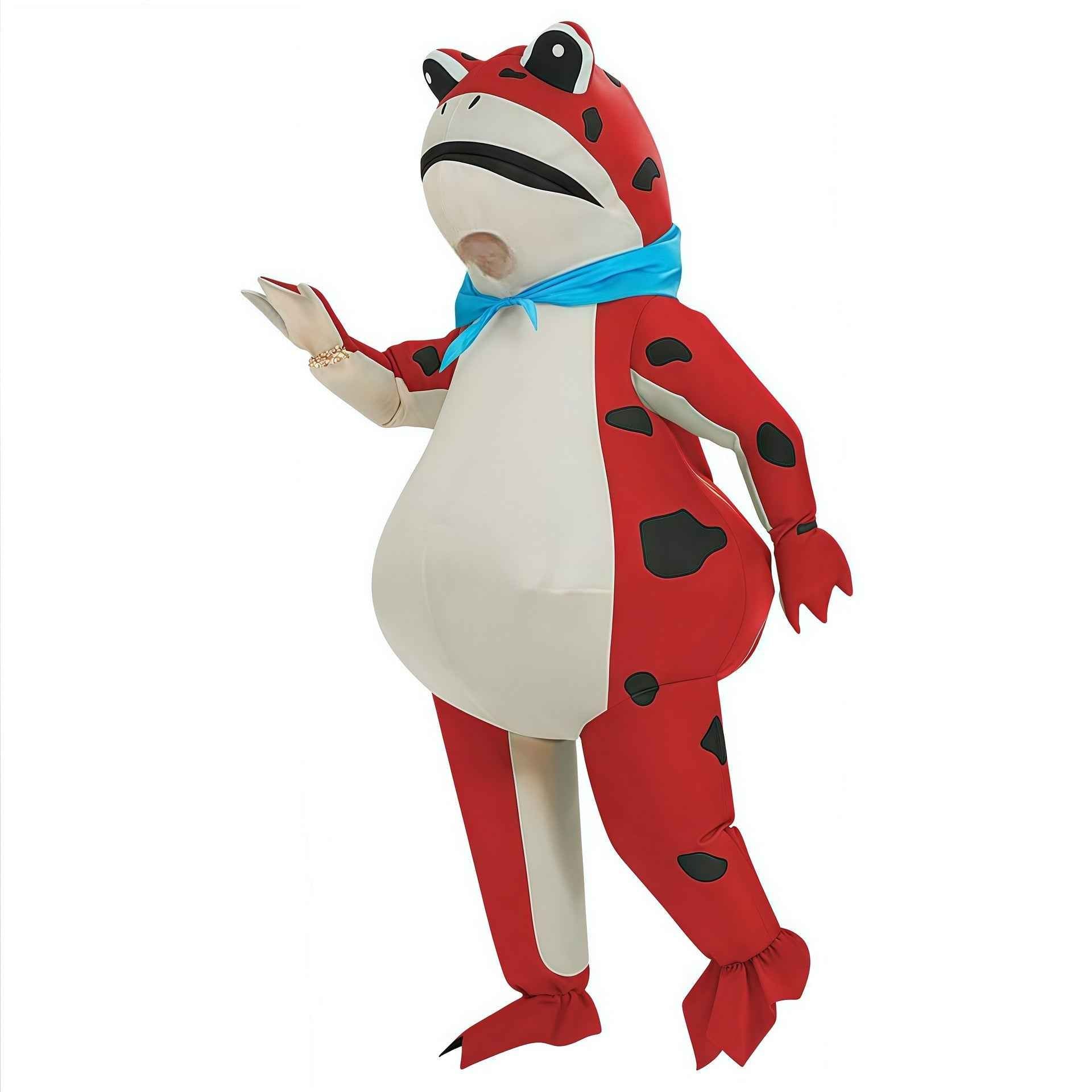 zzcosplay Inflatable Frog Costume for Fun & Parties