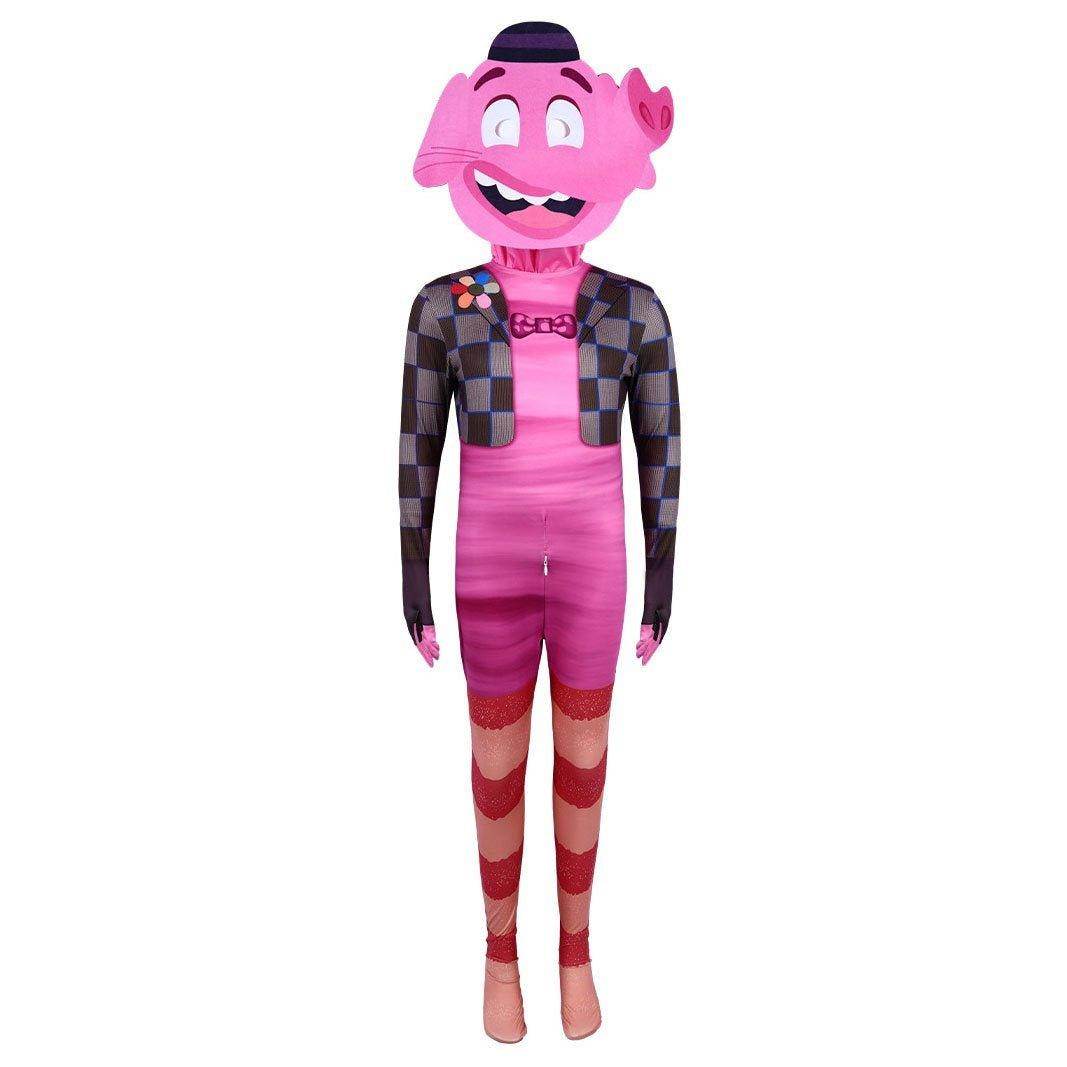 Inside Out 2 Bing Bong Costume Halloween Stage Performance Outfit for Kids and Adults - zzcosplay
