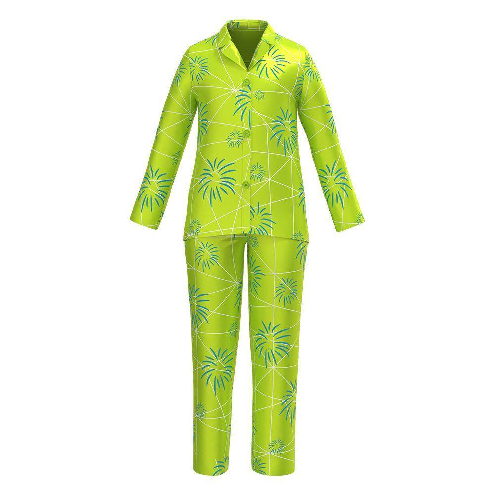 inside out 2 costumes Summer ice silk pajamas Home Wear - zzcosplay