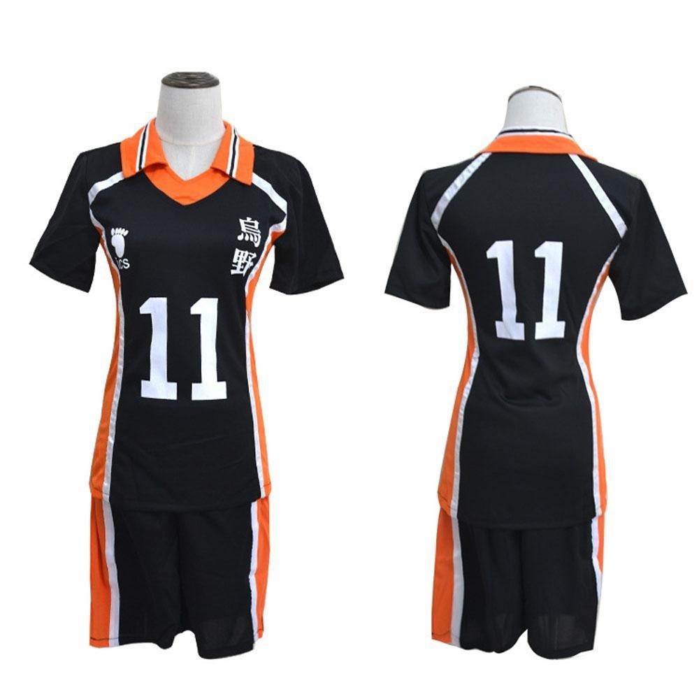 Karasuno Uniforms Anime Haikyu!! Cosplay Costumes Carnival Party Full Set - zzcosplay