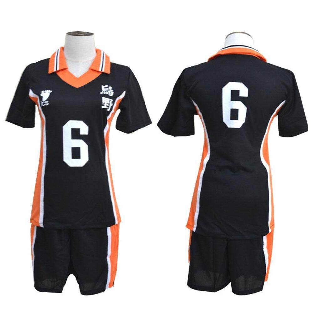 Karasuno Uniforms Anime Haikyu!! Cosplay Costumes Carnival Party Full Set - zzcosplay