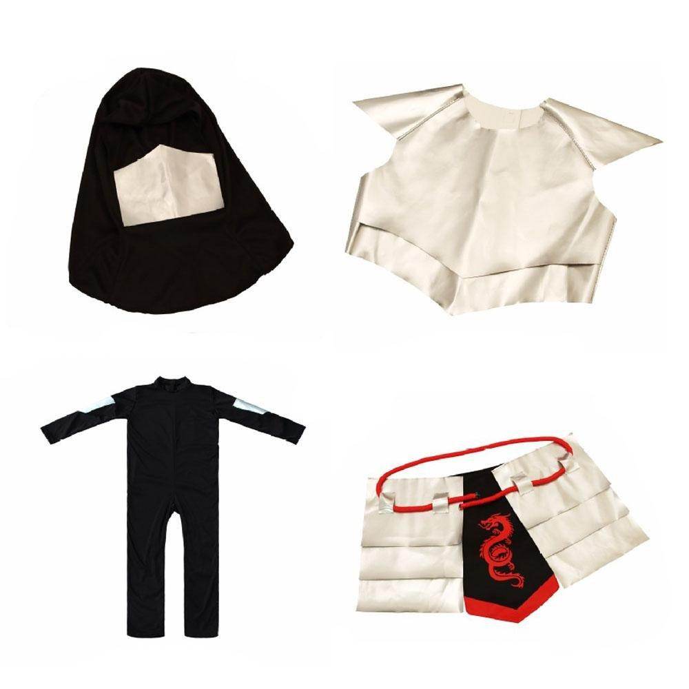 Kids Japanese Ninja Costume Halloween Performance Outfit - zzcosplay