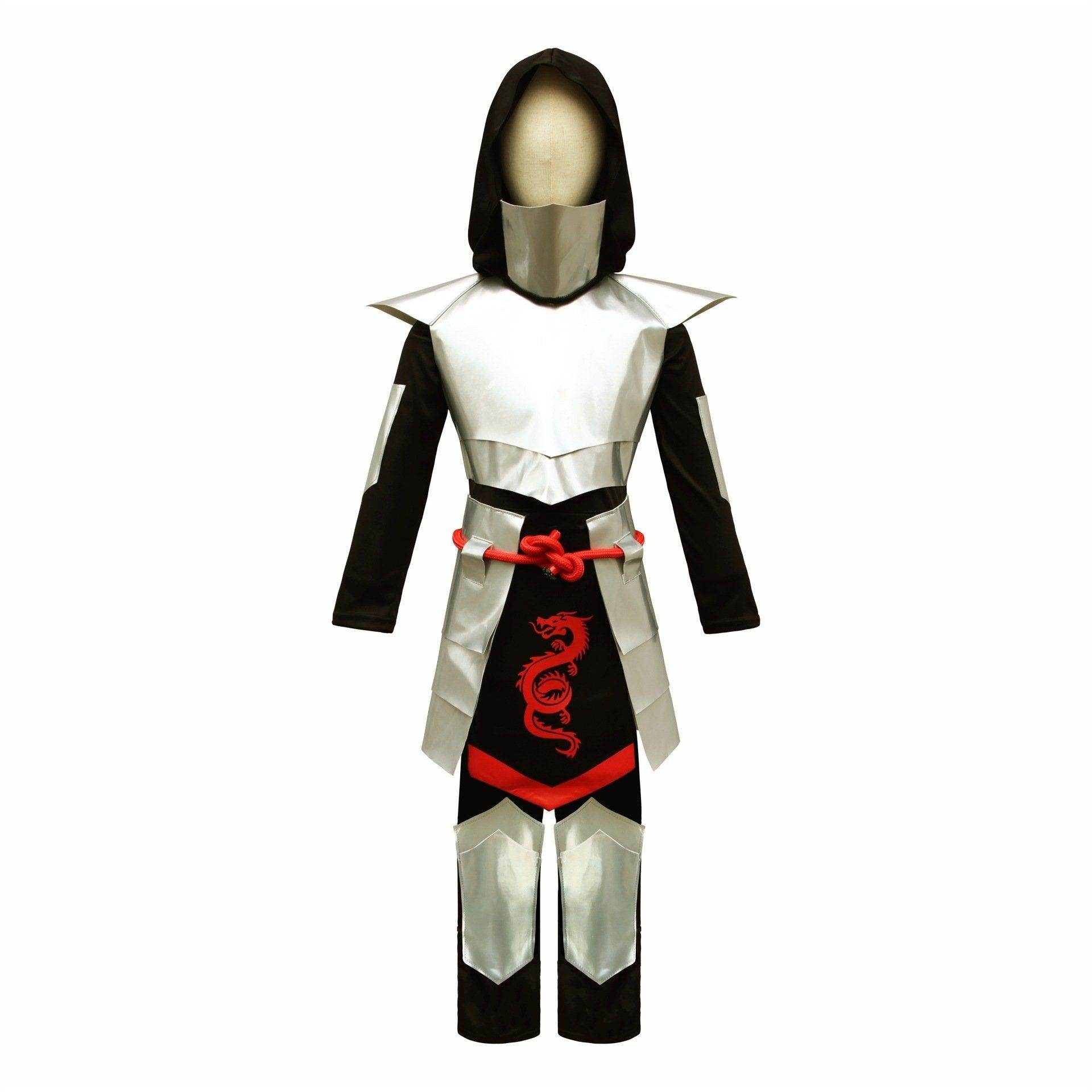 Kids Japanese Ninja Costume Halloween Performance Outfit - zzcosplay