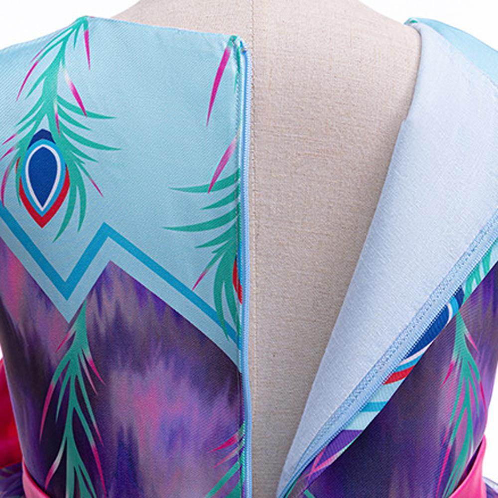 Kids Movie iwaju Princess Dress Outfit Cosplay Costumes Halloween - zzcosplay