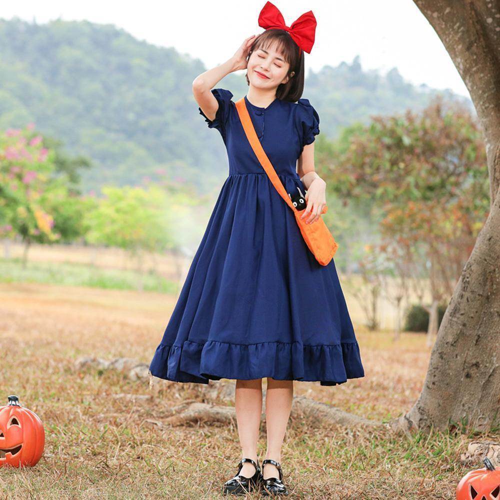 Kiki's Delivery Service Kiki and Gigi cosplay costumes dress for mom and me - zzcosplay