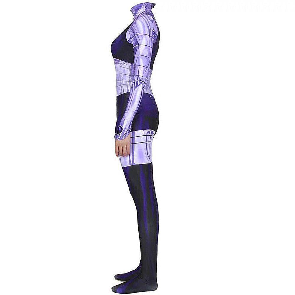 Komand'r Blackfire Costume Jumpsuit Bodysuit Titans Cosplay Halloween - zzcosplay