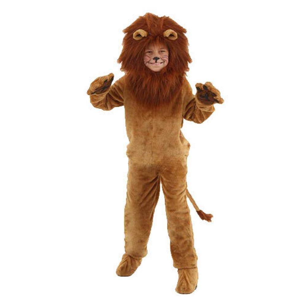 lion costume wizard of oz real animal party Cosplay Adult Kids Matching - zzcosplay