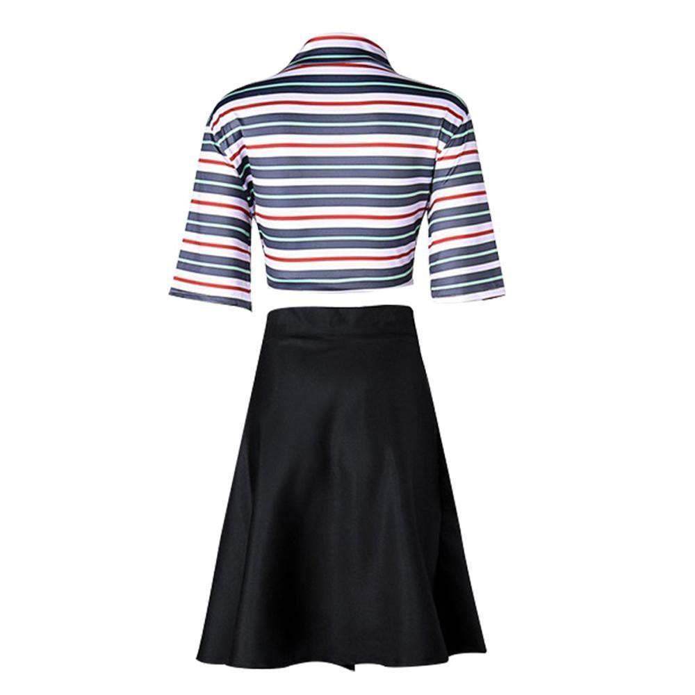 Manga Killing Stalking Yoonbum Cosplay Costume Casual T-Shirt Skirt Halloween Carnival Uniforms Party Dress for Women - zzcosplay