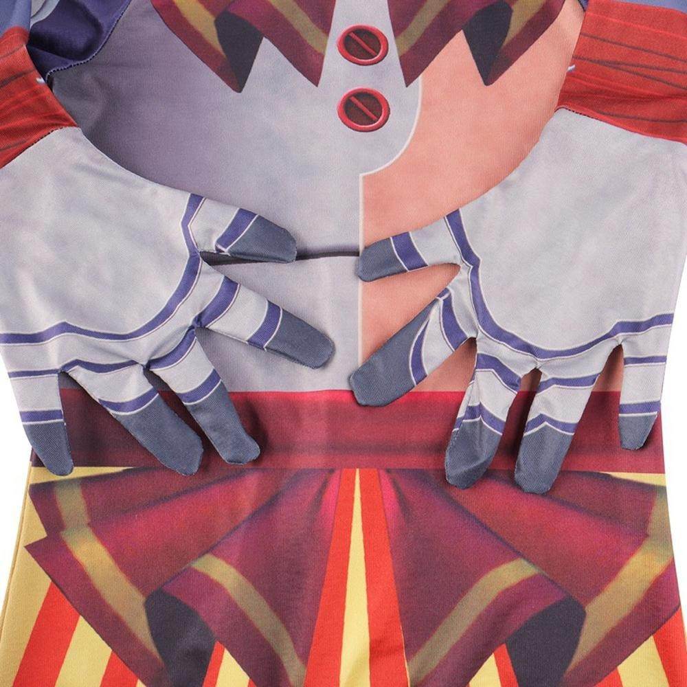 Moondrop Sundrop FNA Cosplay Costume Outfit Sun Clown Costume Halloween for Kids - zzcosplay