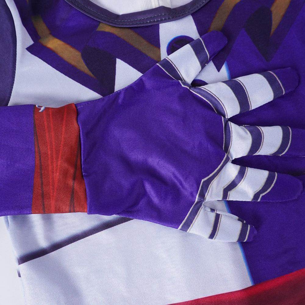 Moondrop Sundrop FNFA Cosplay Costume Outfit Sun Moon Clown Costume Halloween for Kids - zzcosplay