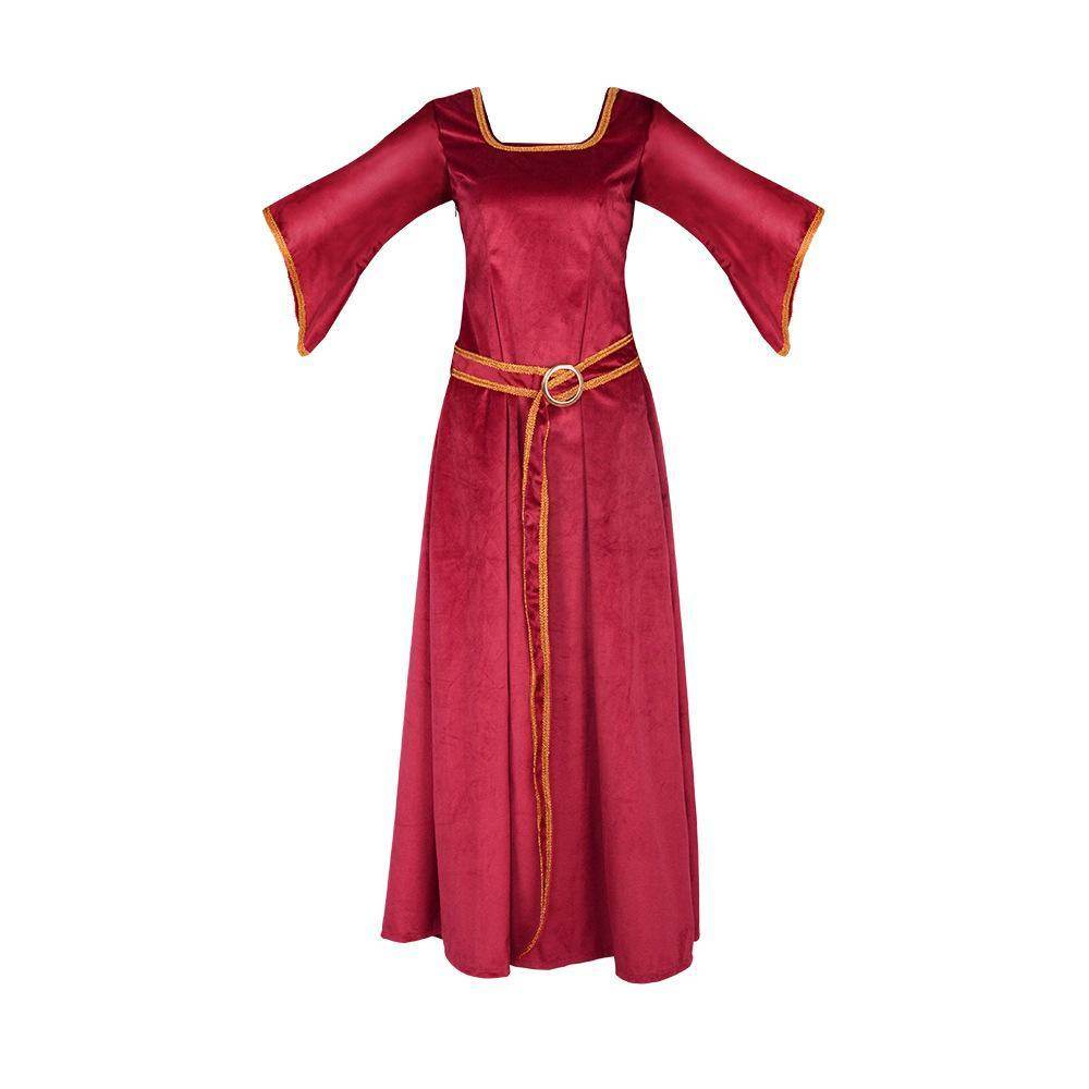 Mother Gothel Costume Cosplay Dress for Women From Tangled - zzcosplay