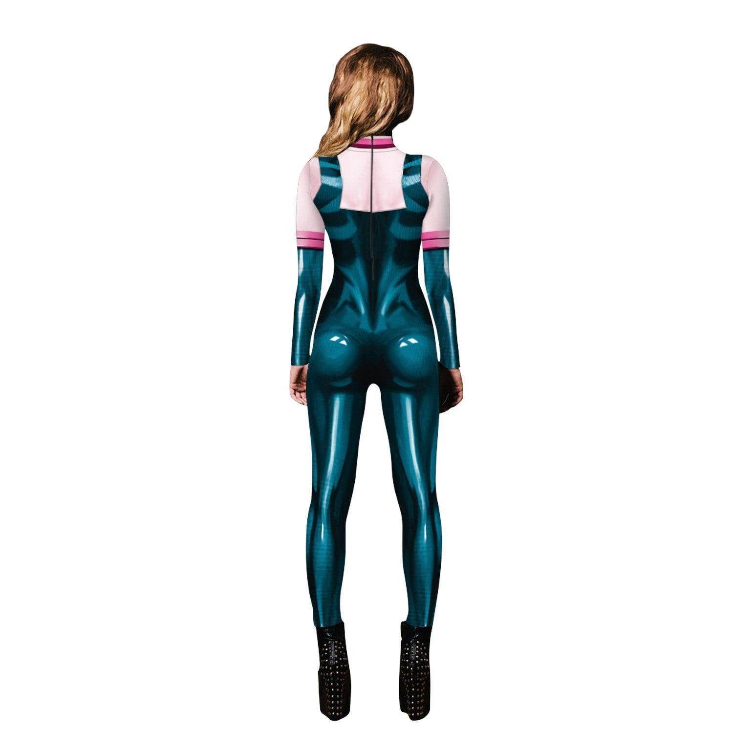 My Hero Academia OCHACO URARAKA Halloween Cosplay Costume Jumpsuit - zzcosplay