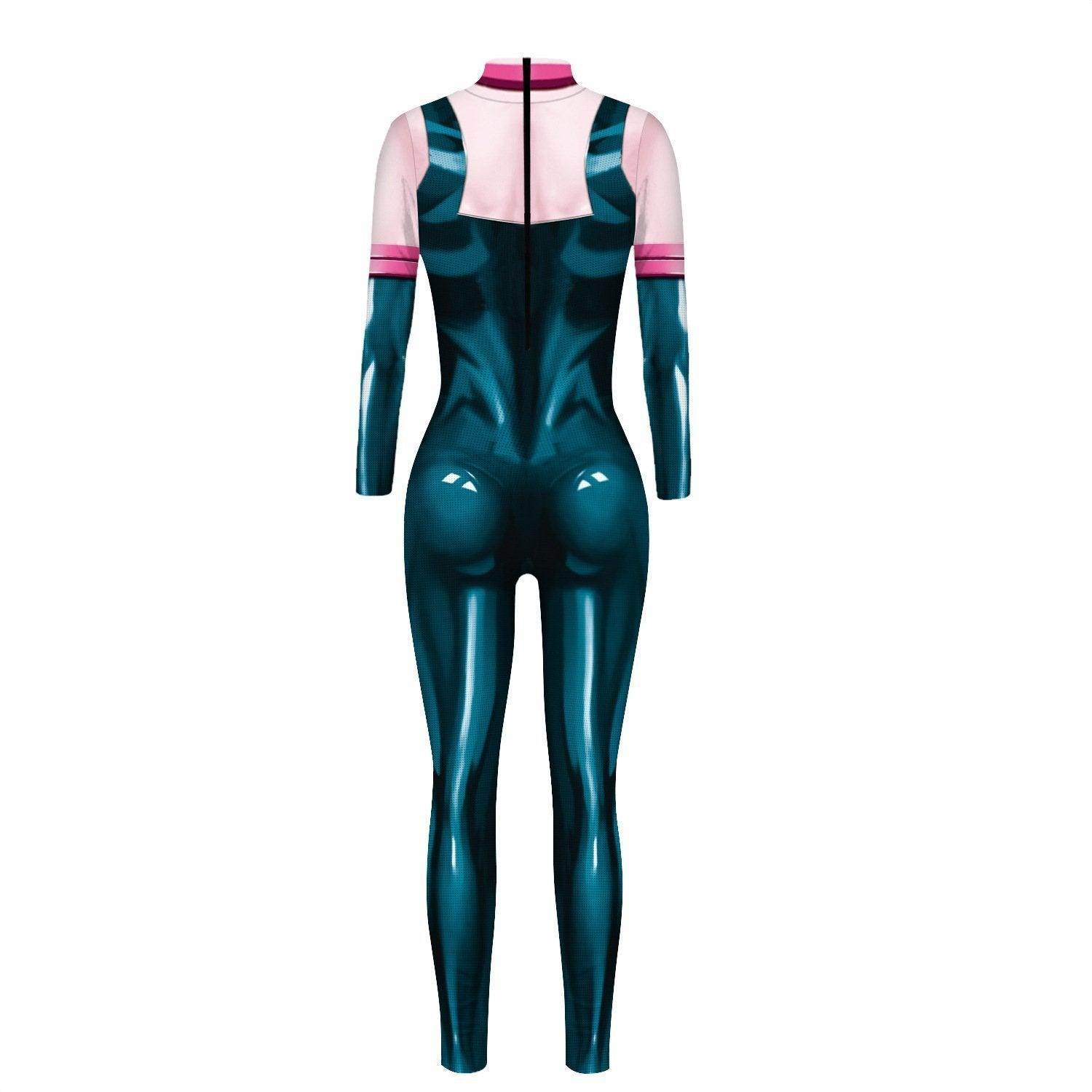 My Hero Academia OCHACO URARAKA Halloween Cosplay Costume Jumpsuit - zzcosplay