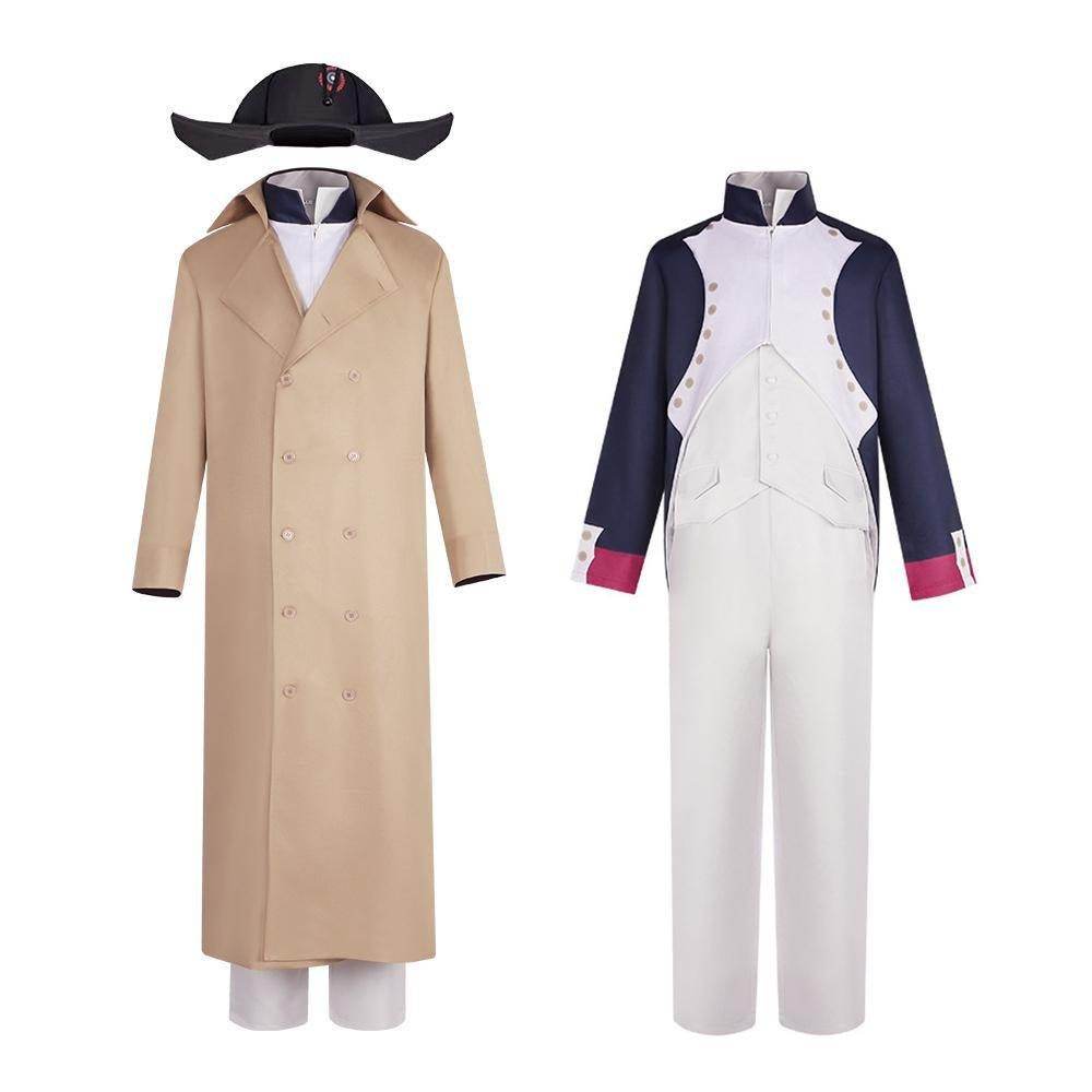 Napoleon Medieval palace retro knight uniform Adult Cosplay Costume Suit - zzcosplay