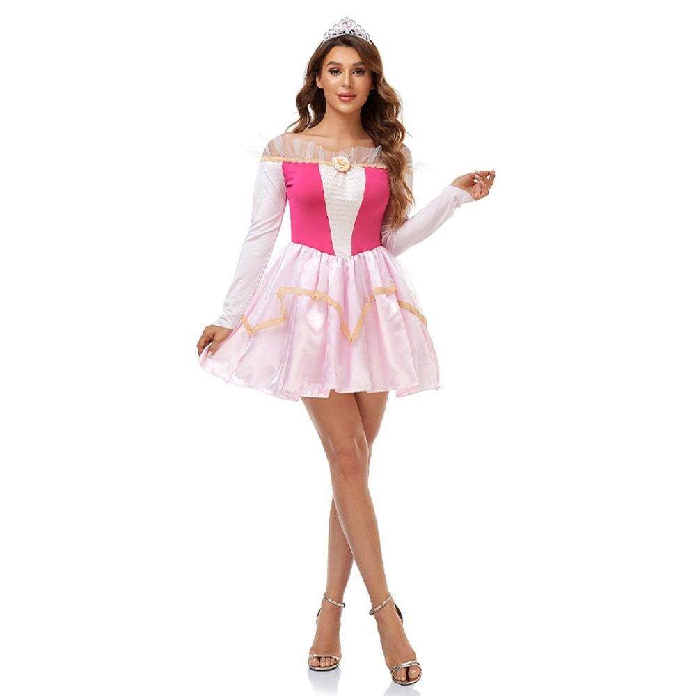 Naughty Napping Sleeping Beauty Aurora Princess Halloween Costume - zzcosplay