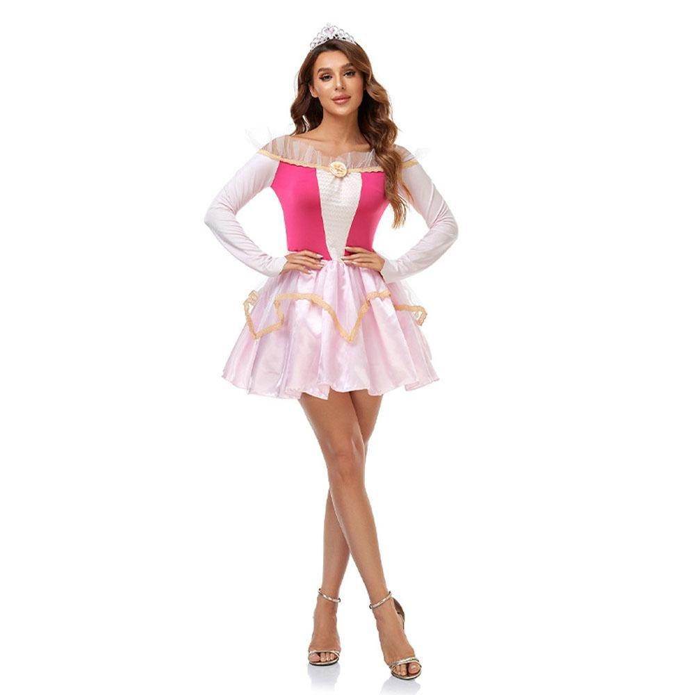 Naughty Napping Sleeping Beauty Aurora Princess Halloween Costume - zzcosplay