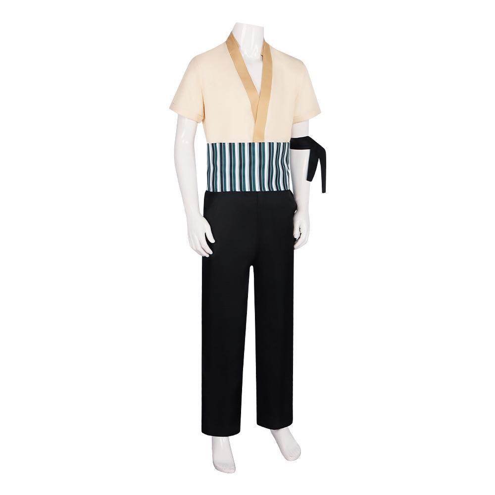 One Piece Roronoa Zoro Anime Movie version Cosplay Costume Outfits Halloween Carnival Suit - zzcosplay