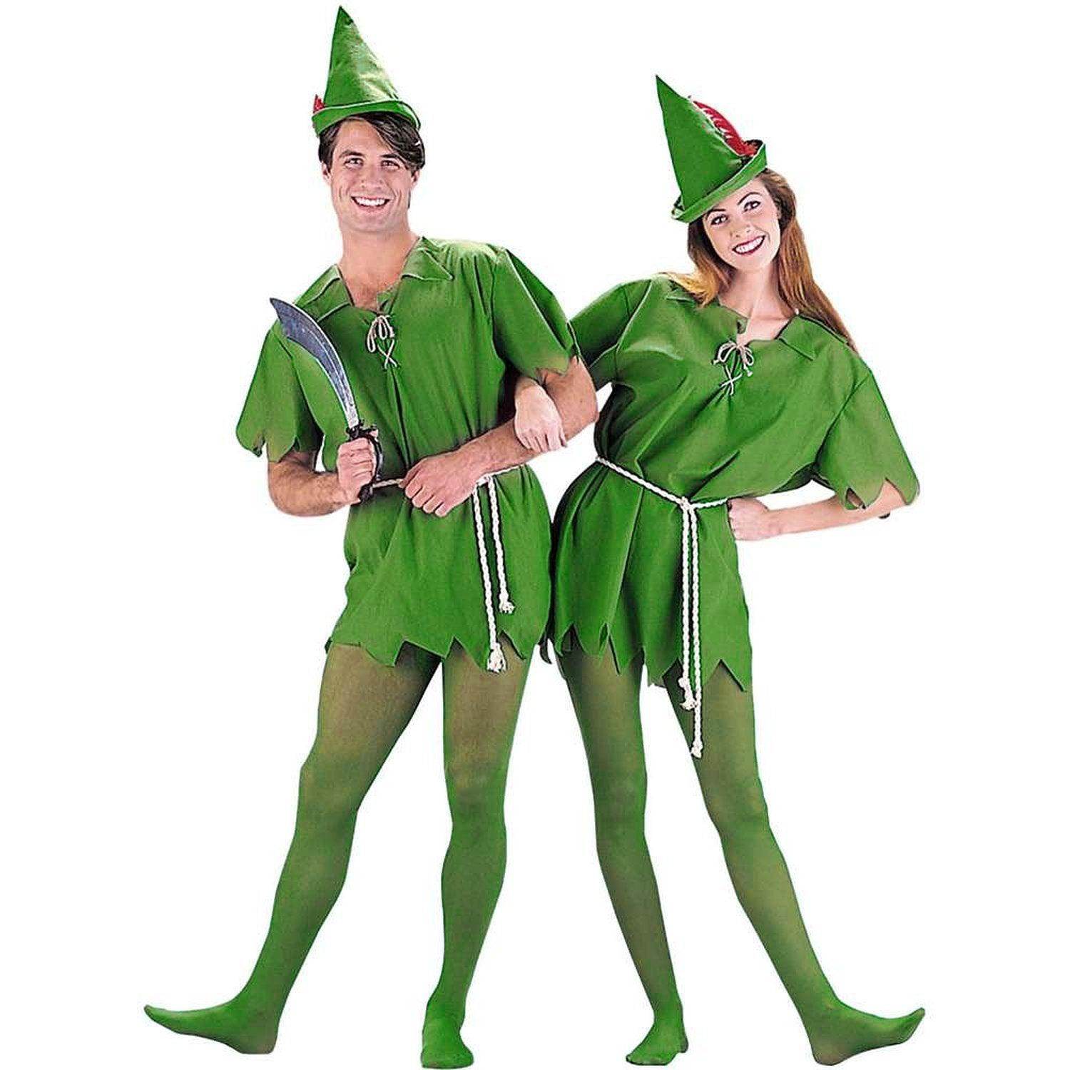 Peter Pan Robin Hood Storybook Adult Kid Dress Up Party Green Costume - zzcosplay