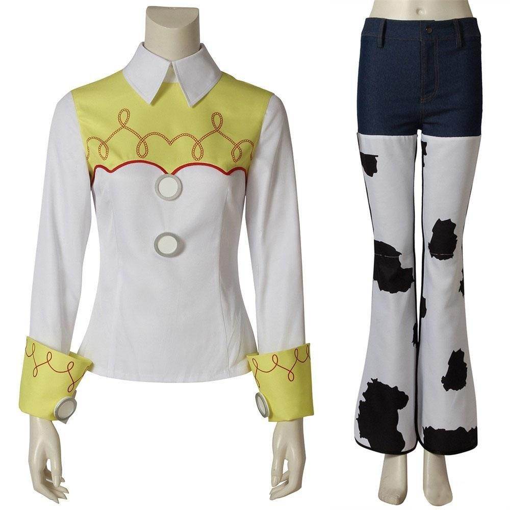 Toy Story 4 Jessie Costume Full Set With Cap - zzcosplay