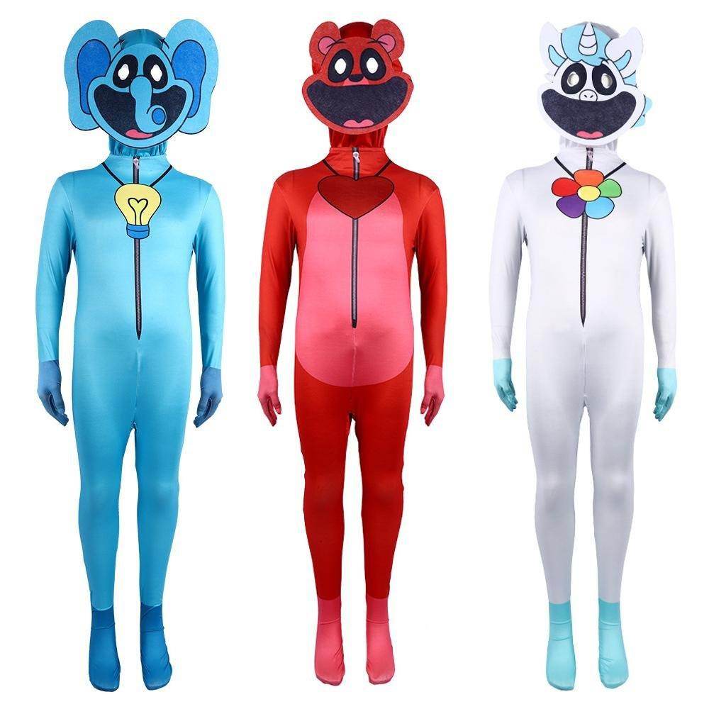 Poppy Playtime Costume Game Bobby Bearhug Craftycorn Bubba Bubbaphant Zentai Cosplay Halloween - zzcosplay