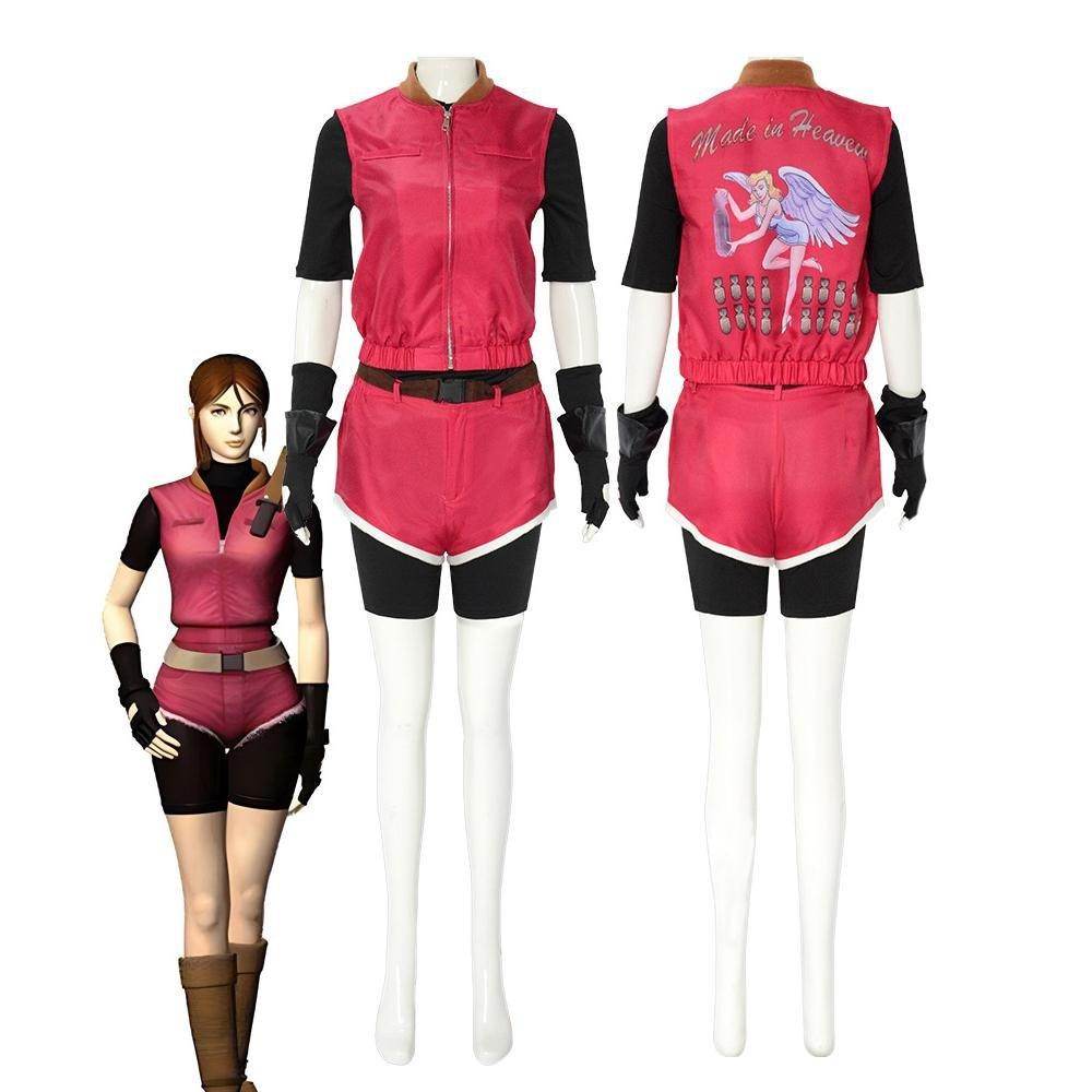 Resident Evil cosplay Claire Redfield Costume Cosplay Halloween - zzcosplay