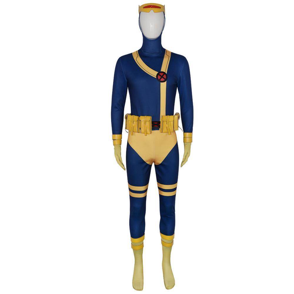 Scott Summers X-Men Cosplay Costumes Carnival Party Outfits Full Set For Adult - zzcosplay