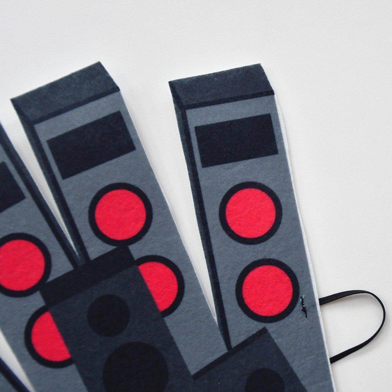 Skibidi Toilet Outfits Orange Jumpsuit Mask Titan Tv man Cosplay Costume For Kids - zzcosplay