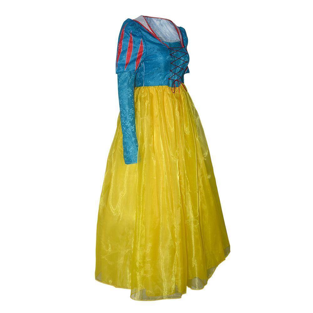 Snow White Princess Dress Cosplay Costume Carnival For Adult - zzcosplay