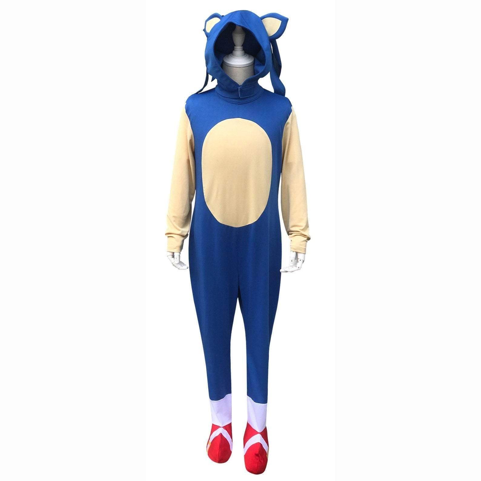 Sonic The Hedgehog Costumes Halloween Anime Cosplay Cartoon Kids Costume - zzcosplay