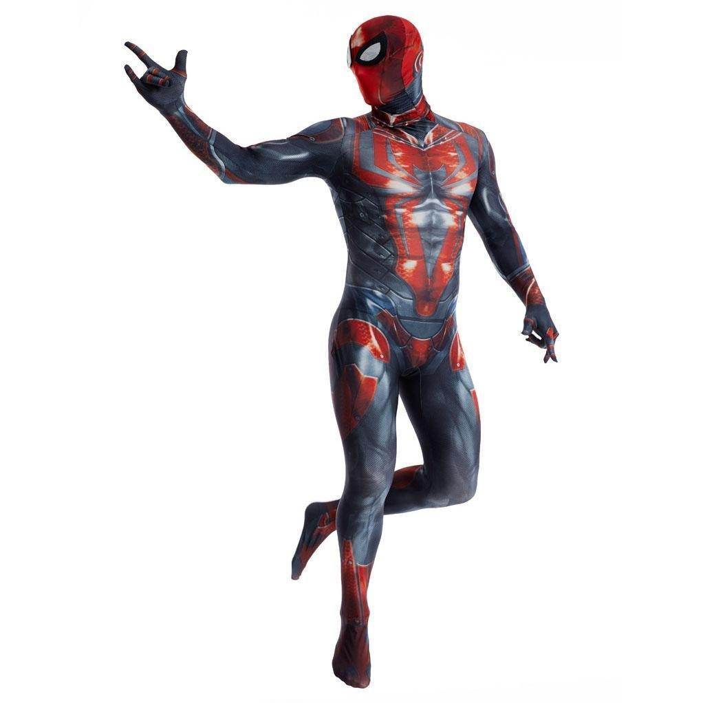 Spider Armor MK III Spider Man Peter Parker Shimmering Cosplay Suit PS4 Costume - zzcosplay