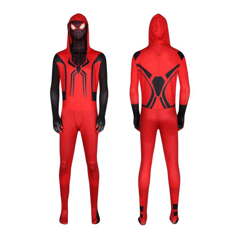 Spider-Man 2099 PS5 Comics Miles Morales Jumpsuit Halloween Cosplay Costume Bodysuit - zzcosplay