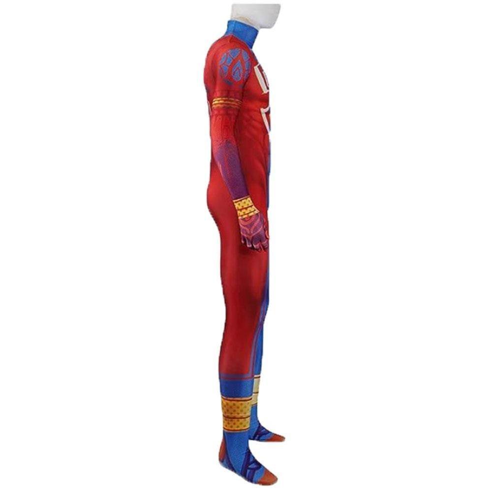 Spider-Man: Across The Spider-Verse India Pavitr Prabhakar Jumpsuit Cosplay Costume - zzcosplay