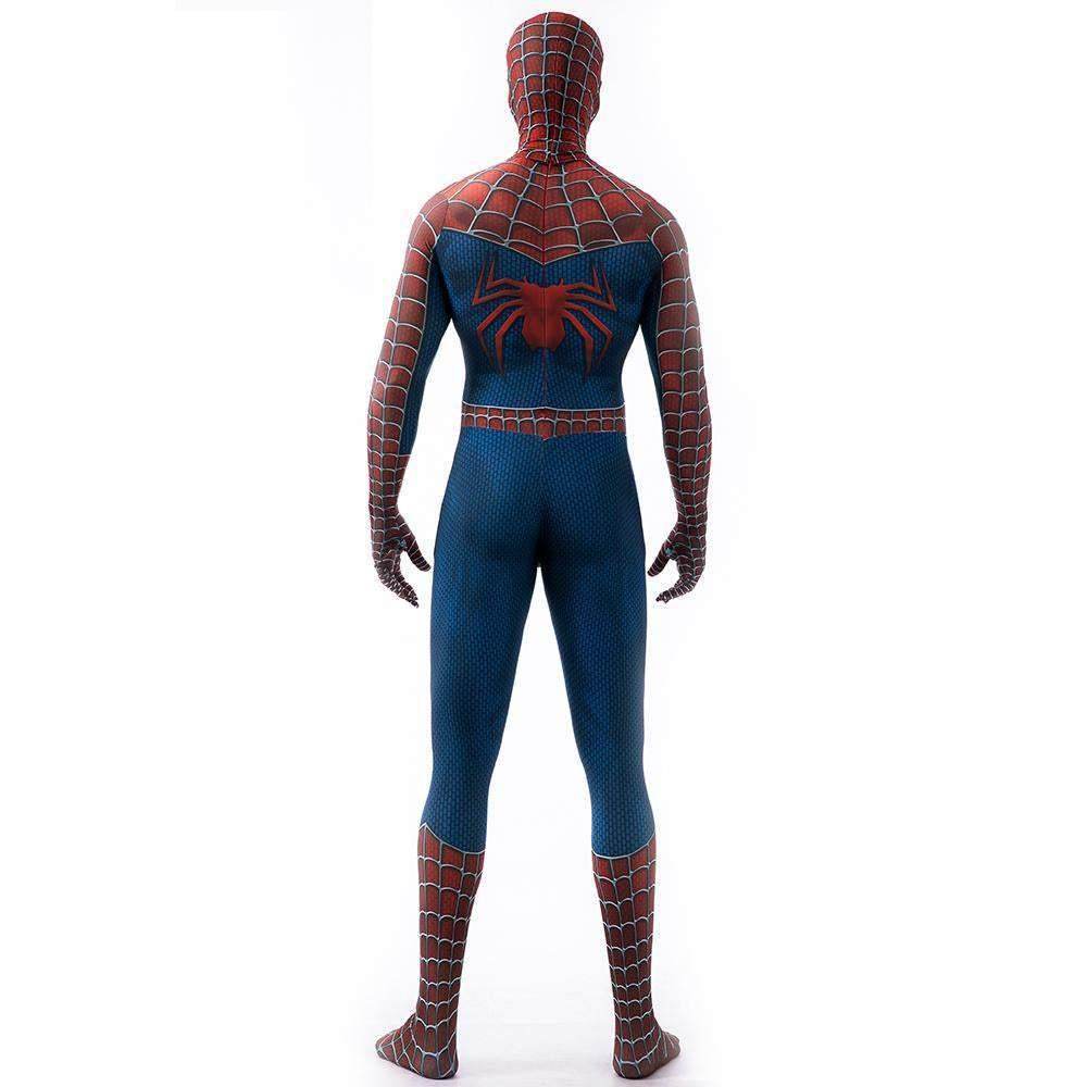 Spider-Man Tony Costume Cosplay Jumpsuit Superhero Bodysuit Tights Halloween - zzcosplay