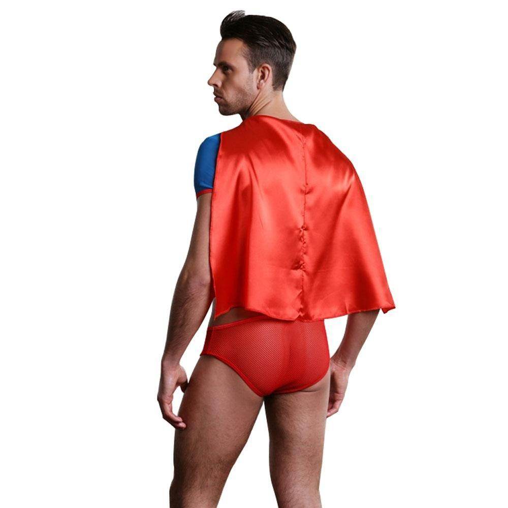 Stag Do Party Fancy Dress Superman Costume For Men - zzcosplay