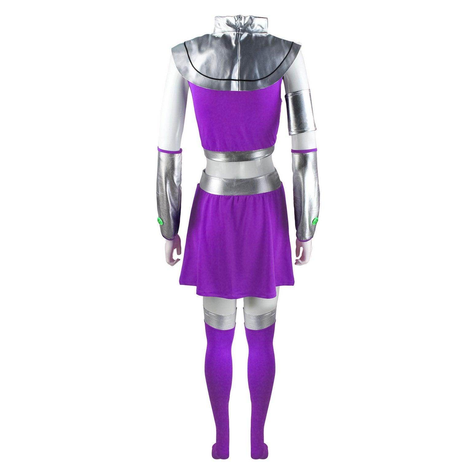 Starfire Costume Teen Titans Cosplay Halloween - zzcosplay