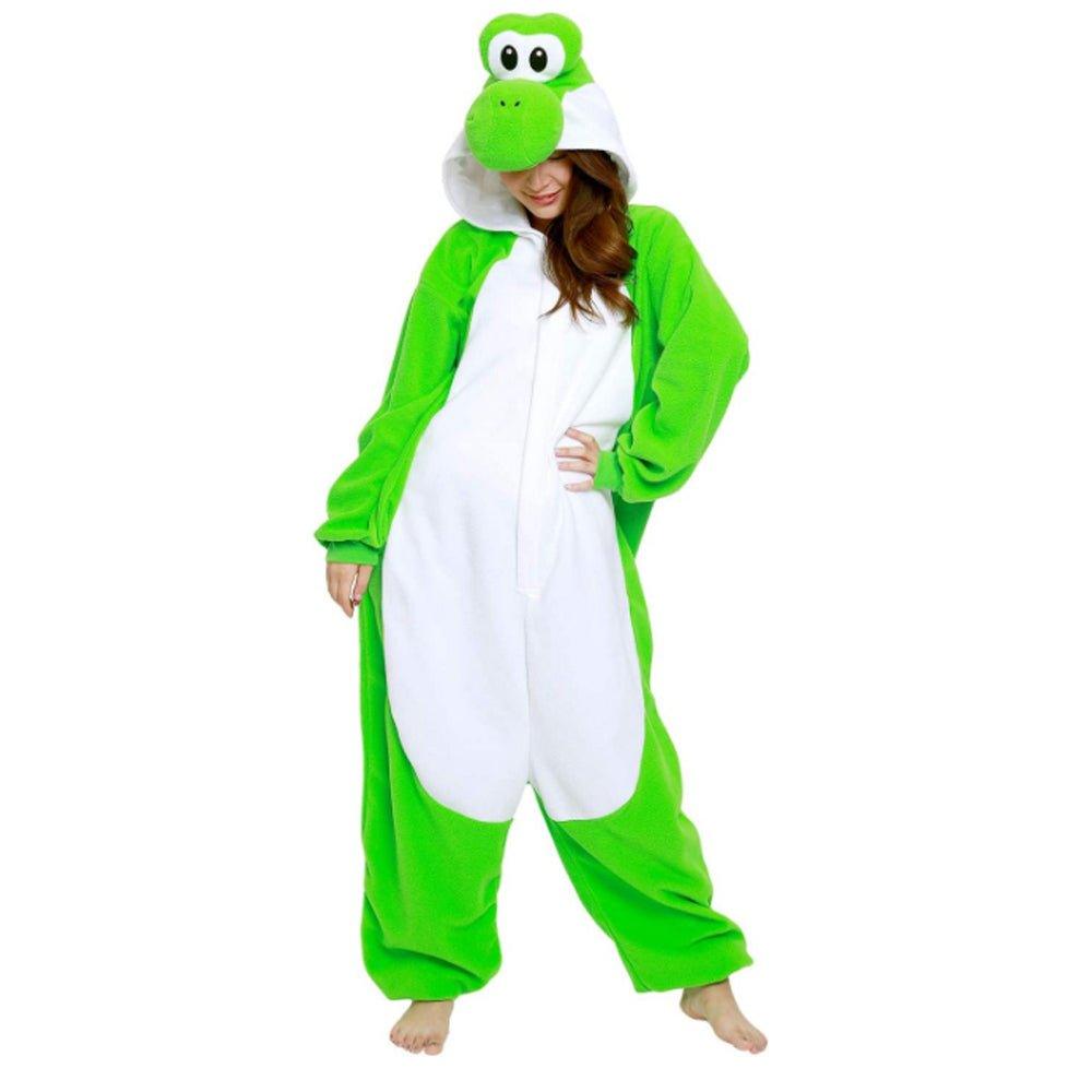 Super Mario Yoshi kigurumi Costume Onesies Halloween - Pajamasbuy