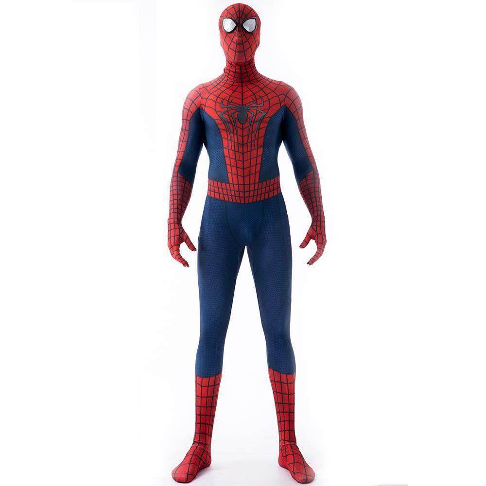 The Amazing Spider-Man Peter B Parker Costume Cosplay Jumpsuit Halloween Zentai For Adult Kids - zzcosplay