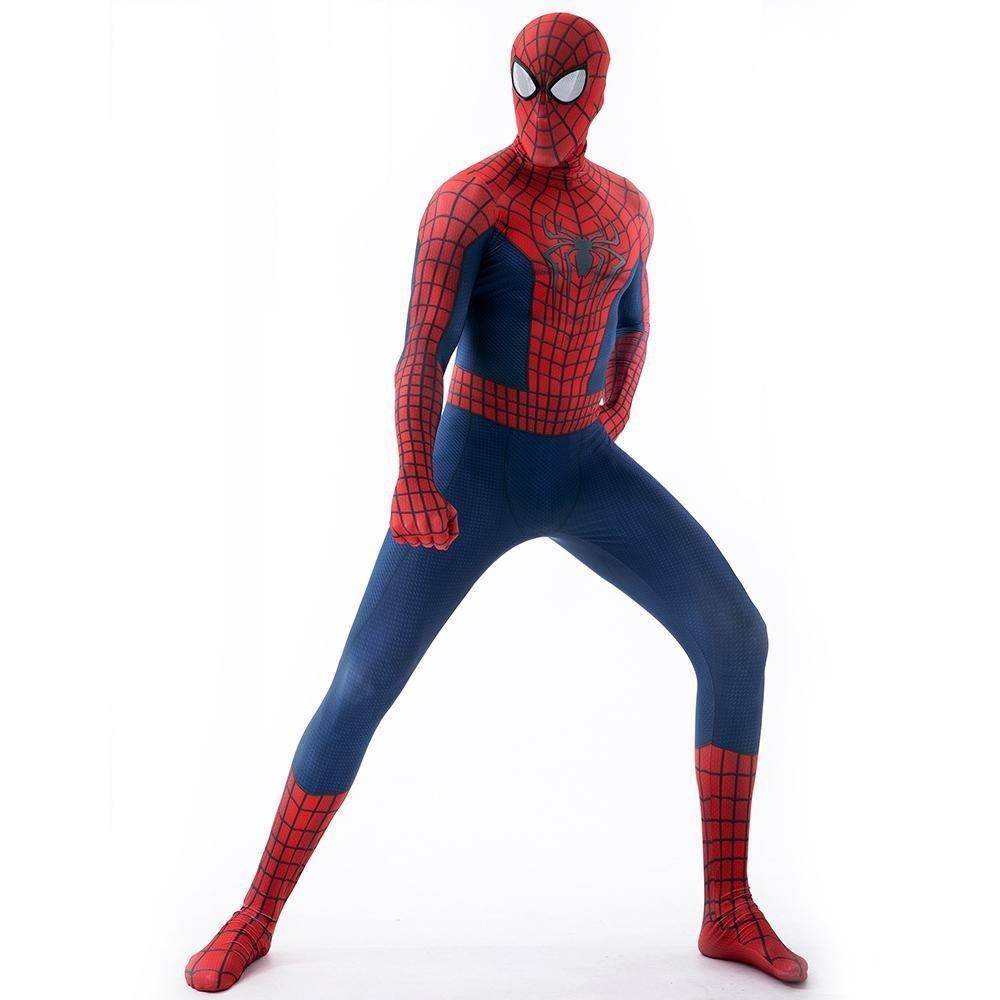 The Amazing Spider-Man Peter B Parker Costume Cosplay Jumpsuit Halloween Zentai For Adult Kids - zzcosplay