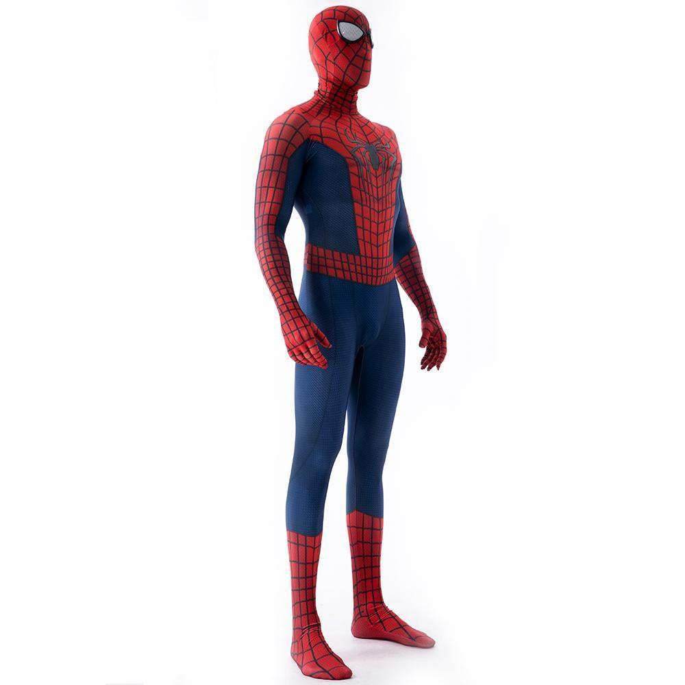 The Amazing Spider-Man Peter B Parker Costume Cosplay Jumpsuit Halloween Zentai For Adult Kids - zzcosplay