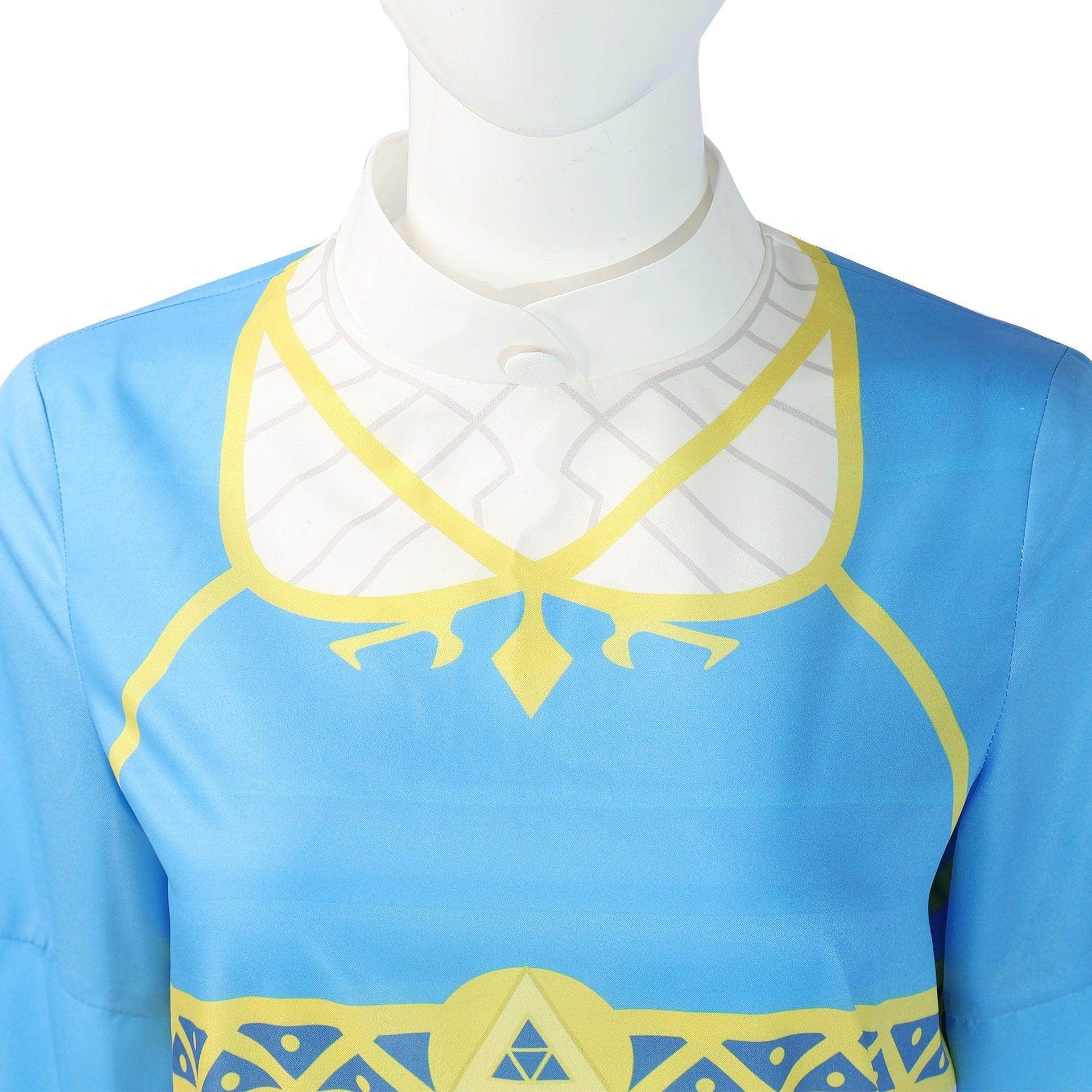 The Legend of Zelda Breath of the Wild Princess Zelda Halloween Cosplay Costume Outfits Carnival Suit Adults - zzcosplay