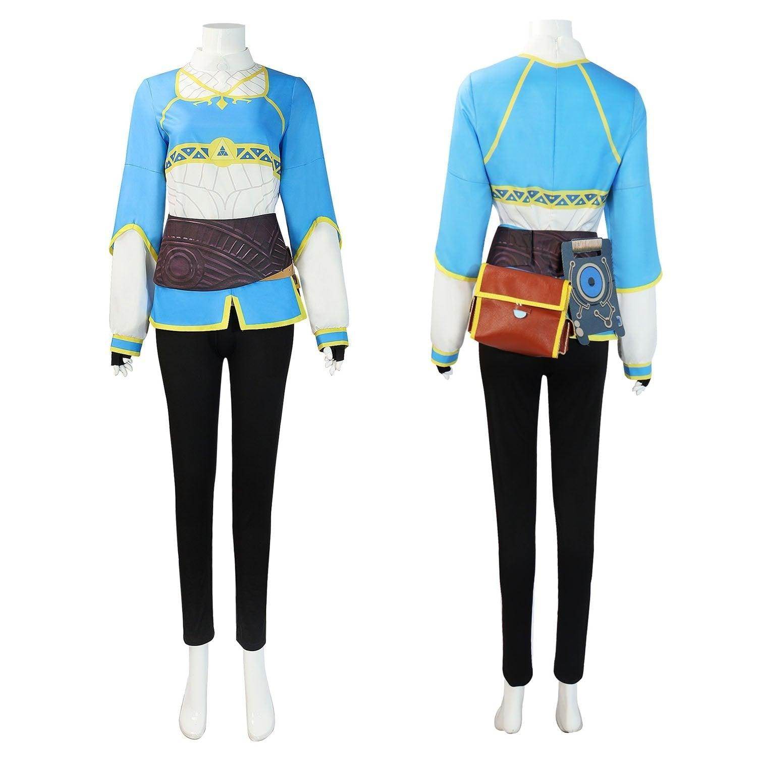 The Legend of Zelda Breath of the Wild Princess Zelda Halloween Cosplay Costume Outfits Carnival Suit Adults - zzcosplay