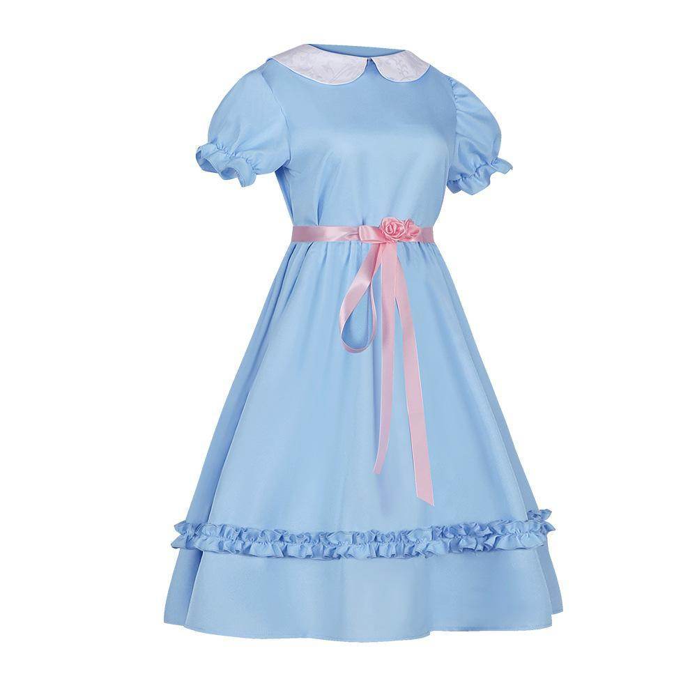 The Shining Twins Prom Dress Costume Cosplay Outfits Halloween Carnival Suit - zzcosplay