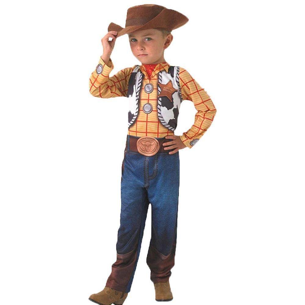 Toy Story 4 Woody Costume Halloween For Kids Child Girls Boys - zzcosplay