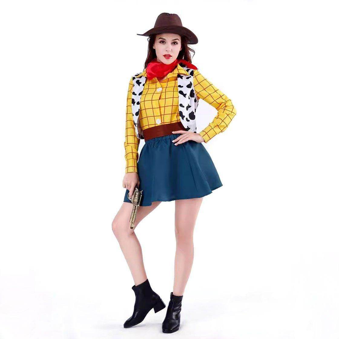 Toy Story 4 Woody Costume Halloween For Women Adult - zzcosplay
