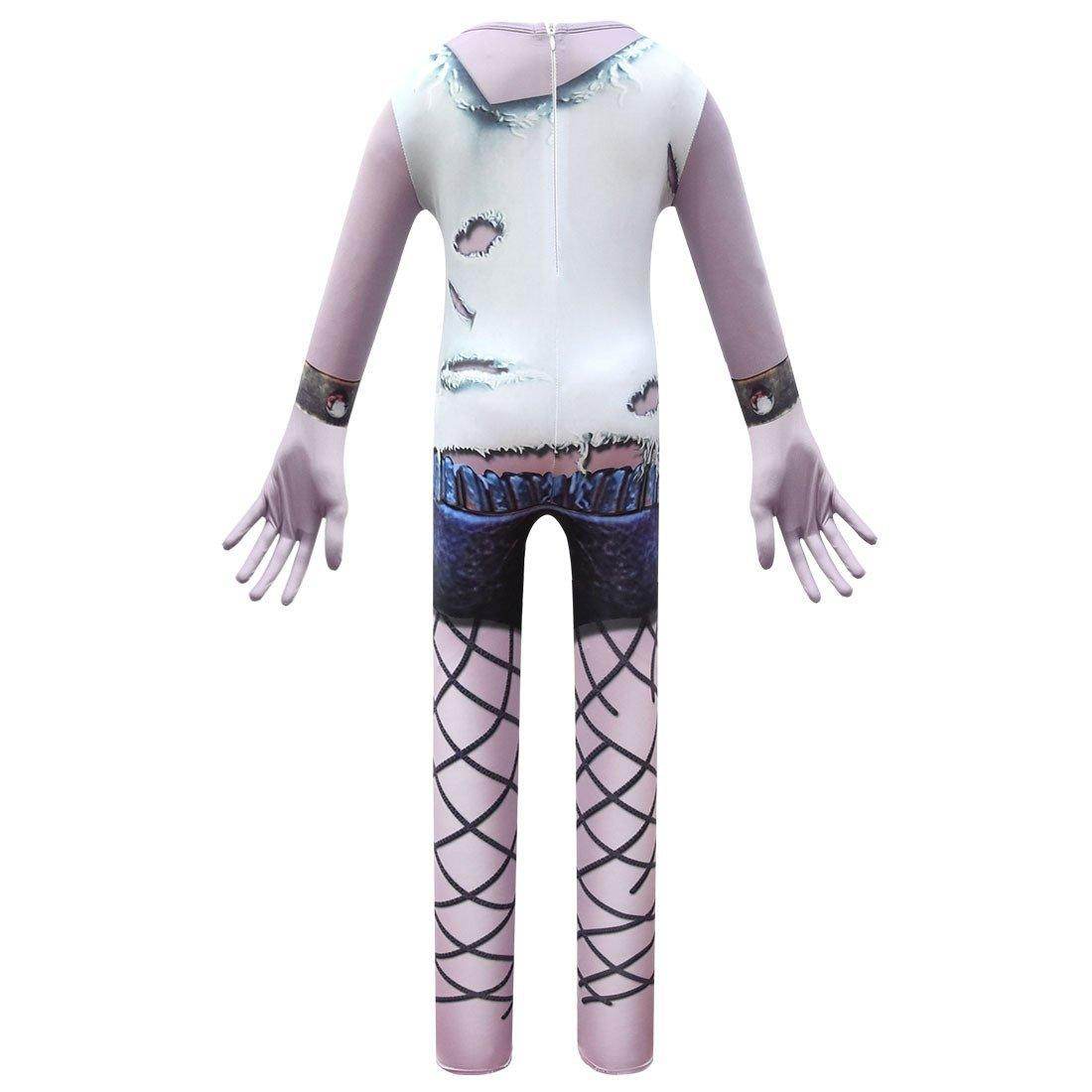 Trolls 2 World Tour Hard Rock Queen Barb Costume For Girl - zzcosplay