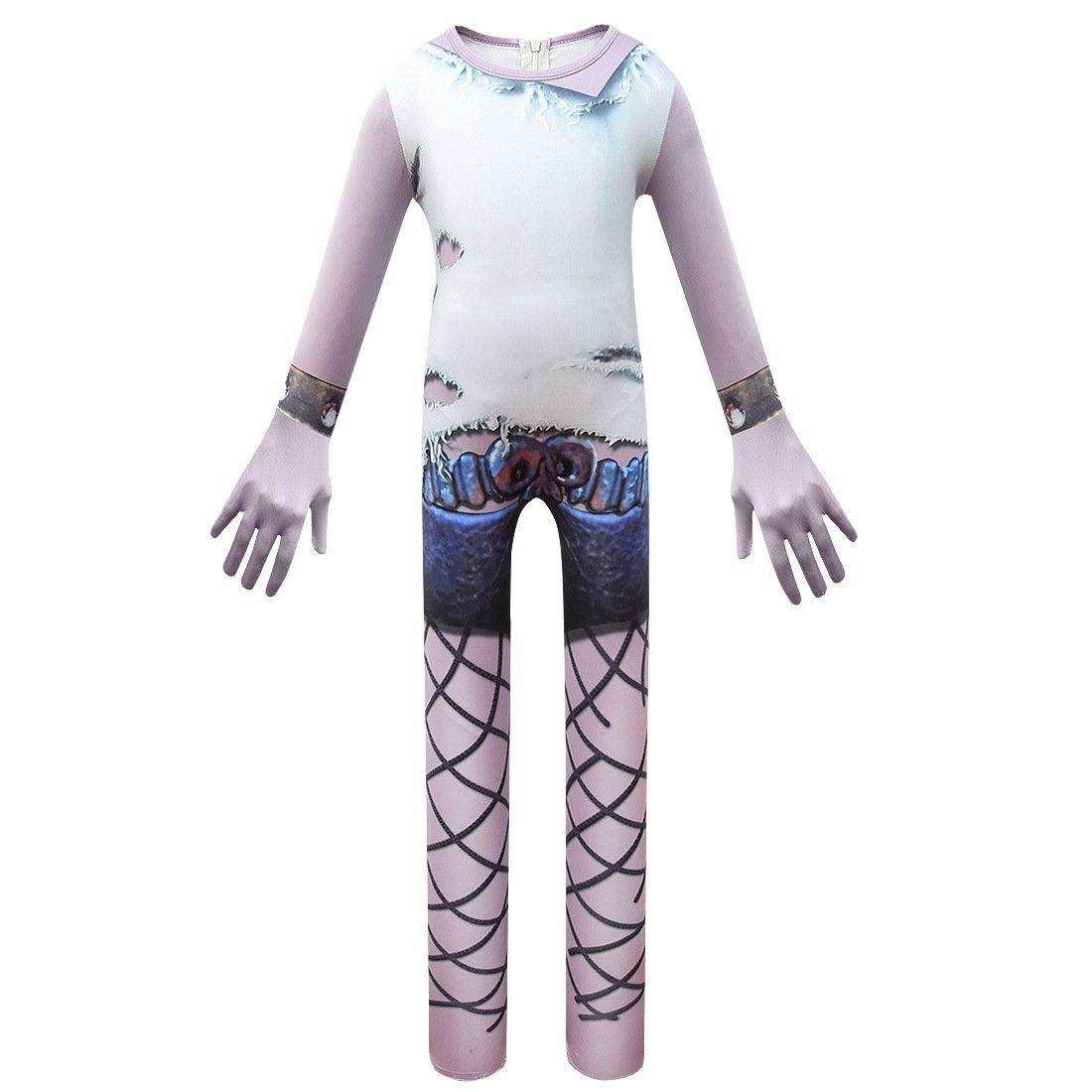 Trolls 2 World Tour Hard Rock Queen Barb Costume For Girl - zzcosplay