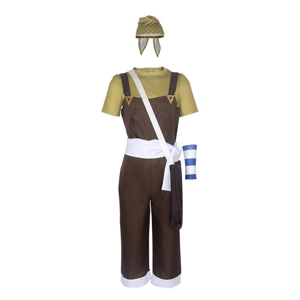 Usopp Anime One Piece Cosplay Costumes Carnival Party Outfits Full Set - zzcosplay