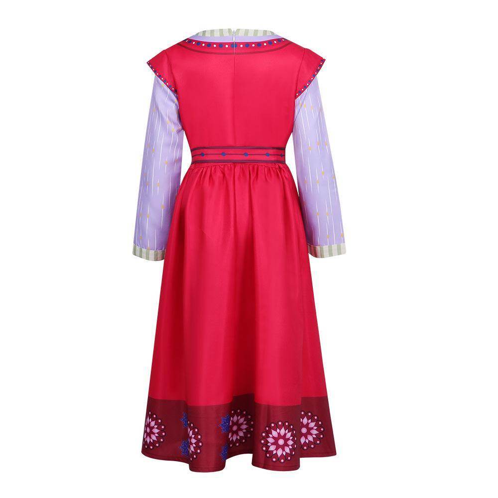 Wish Dahlia Movie Kids Cosplay Costume Outfits Carnival Suit - zzcosplay