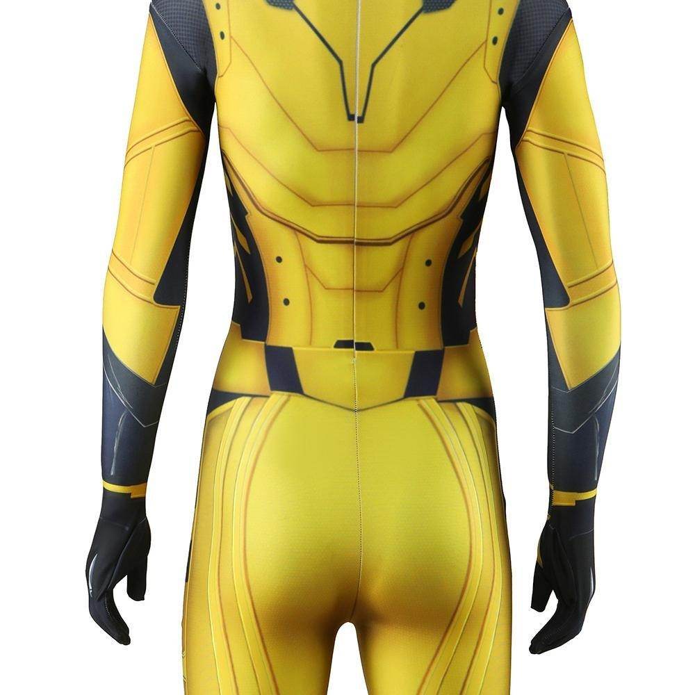 Women Wolverine Costume X23 Logan Halloween Cosplay Jumpsuit Deadpool 3 Dafne Keen Yellow - zzcosplay